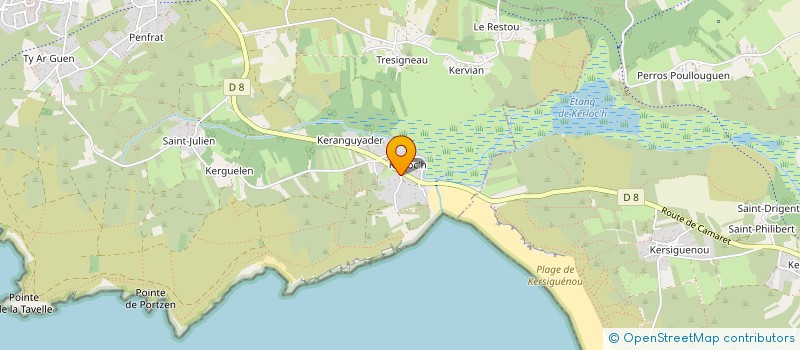 localisation de l'entreprise SCI PEN DOUR  CAMARET-SUR-MER