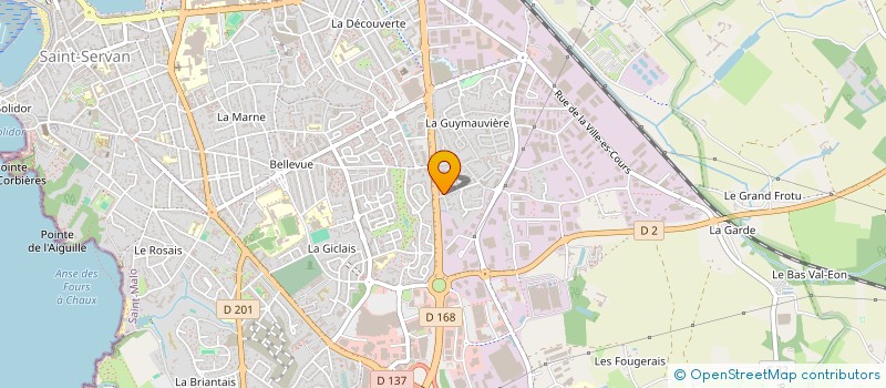 localisation de l'entreprise SCI PEN-MALO  SAINT-MALO
