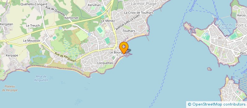 localisation de l'entreprise SCI PEN MEN  LARMOR-PLAGE