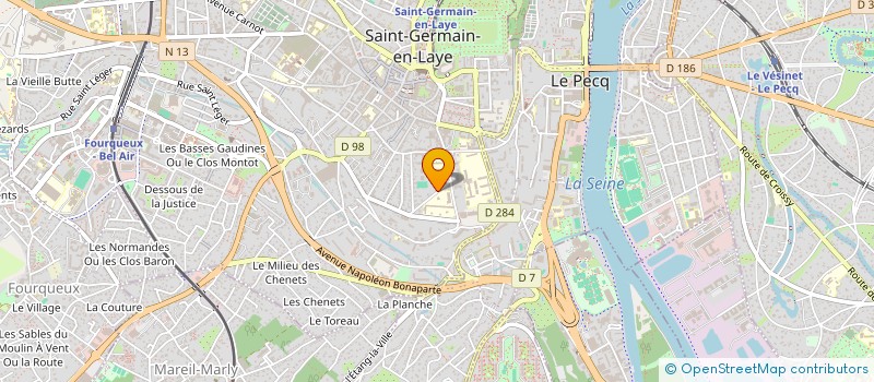 localisation de l'entreprise SCI PEN PLUME PARIS  SAINT-GERMAIN-EN-LAYE