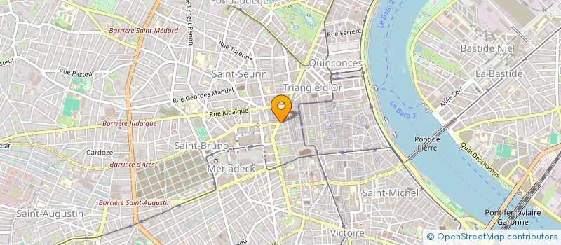 localisation de l'entreprise SCI PENARD  BORDEAUX