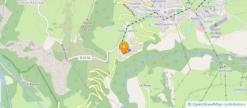 localisation de l'entreprise SCI PENARD  HUEZ