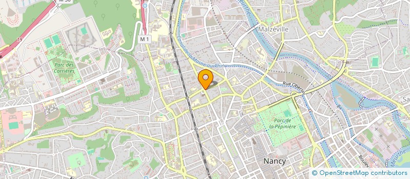 localisation de l'entreprise SCI PENAUD  NANCY