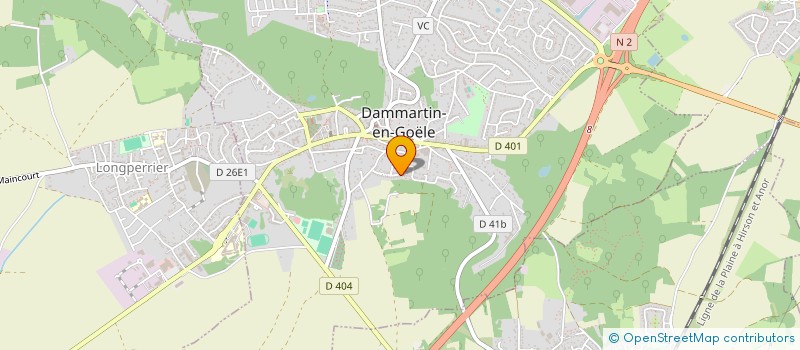 localisation de l'entreprise SCI PENCHERET  DAMMARTIN-EN-GOELE