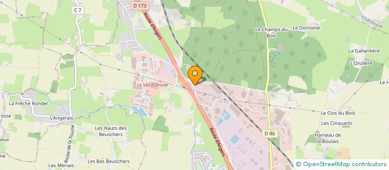 localisation de l'entreprise SCI PENDUICK  VERN-SUR-SEICHE