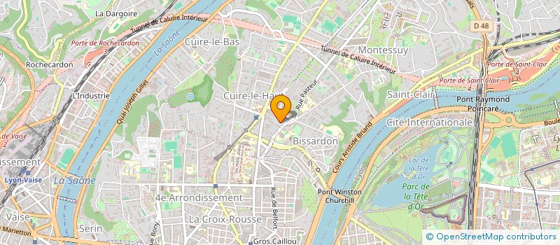 localisation de l'entreprise SCI PENELOPE  CALUIRE-ET-CUIRE