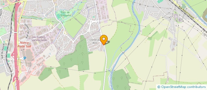 localisation de l'entreprise SCI PENELOPE  FLEVILLE-DEVANT-NANCY