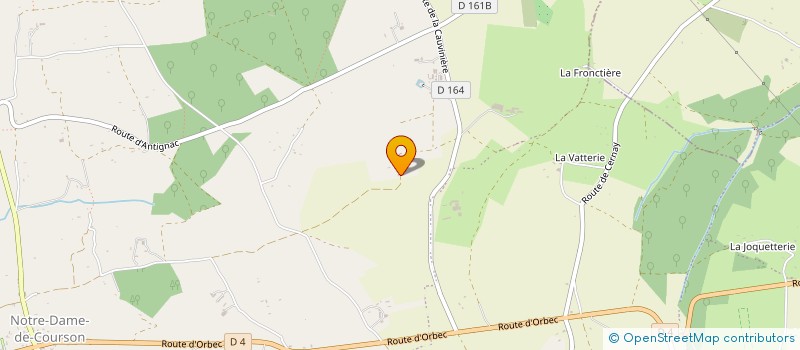 localisation de l'entreprise SCI PENELOPE ET TELEMAQUE  SAINT-PIERRE-EN-AUGE