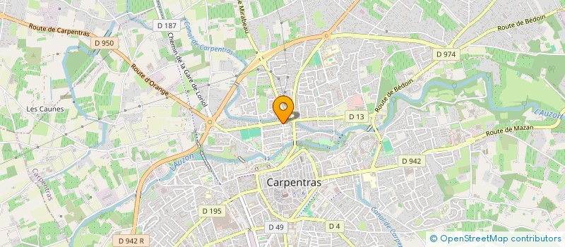 localisation de l'entreprise SCI PENERANDA LUCIE IMMOBILIER  CARPENTRAS