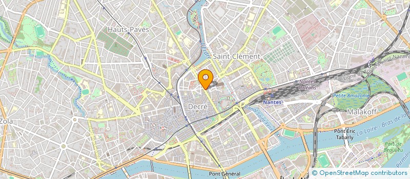 localisation de l'entreprise SCI PENERO à NANTES