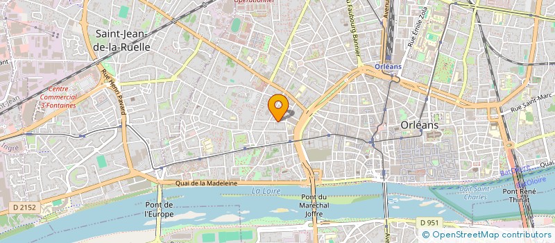 localisation de l'entreprise SCI PENET à ORLEANS