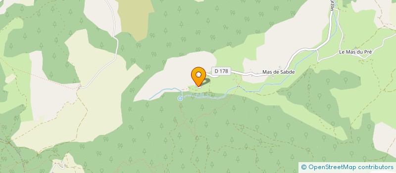 localisation de l'entreprise SCI PENICILLIUM ROQUEFORT II  SAINTE-EULALIE-DE-CERNON