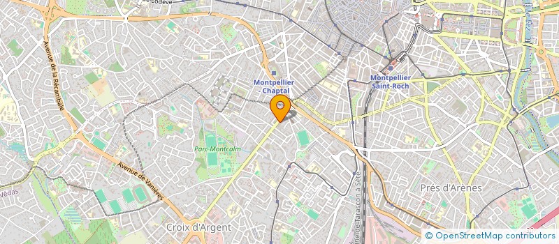 localisation de l'entreprise SCI PENINSULA à MONTPELLIER