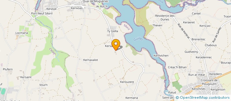 localisation de l'entreprise SCI PENLANN  SAINT-POL-DE-LEON