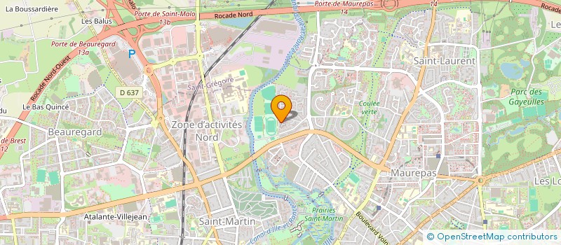 localisation de l'entreprise SCI PENMARCH  RENNES