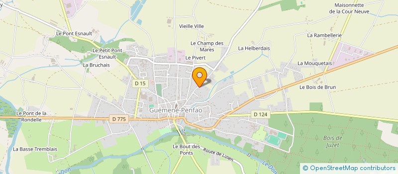 localisation de l'entreprise SCI PENN LANN  NANTES