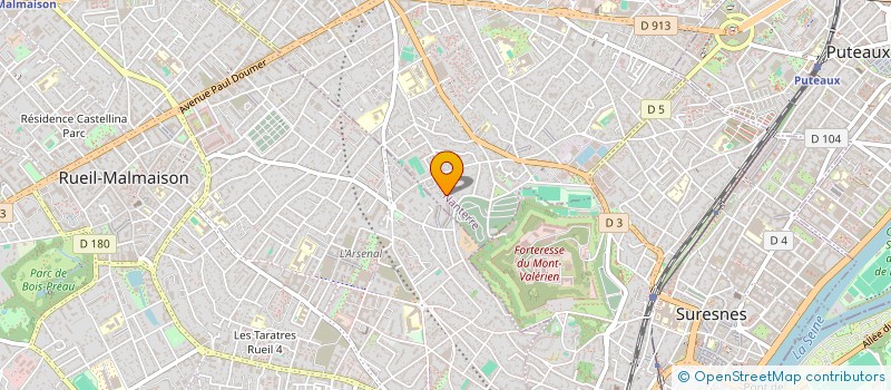 localisation de l'entreprise SCI PENNY  NANTERRE