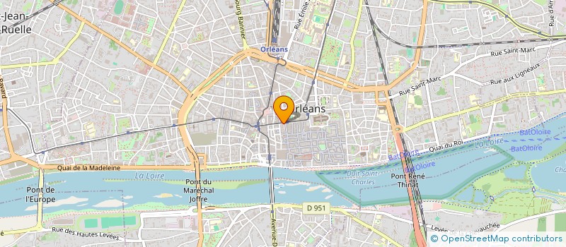 localisation de l'entreprise SCI PENOT à ORLEANS