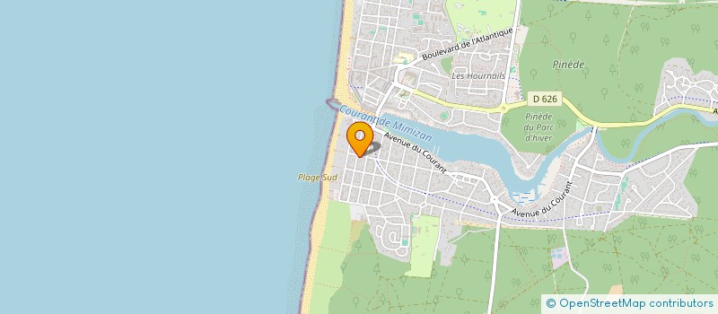 localisation de l'entreprise SCI PENOT  MIMIZAN