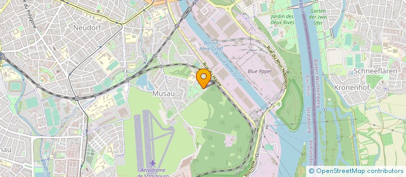 localisation de l'entreprise SCI PENT ALSACE  STRASBOURG