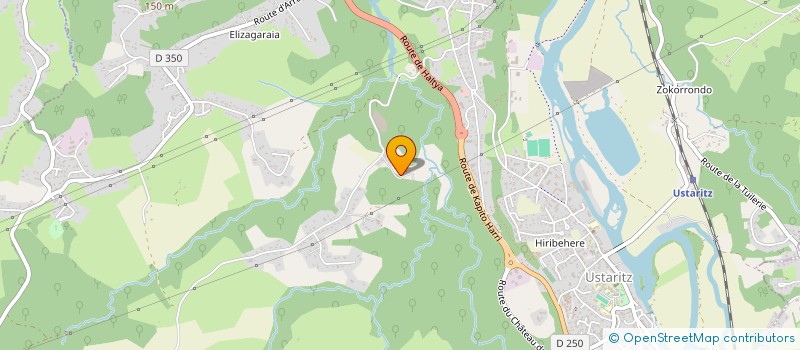 localisation de l'entreprise SCI PENTTOKAN  USTARITZ