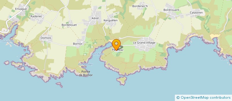 localisation de l'entreprise SCI PENVAS  BANGOR