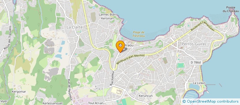 localisation de l'entreprise SCI PENVEN-MARECHAL  PERROS-GUIREC