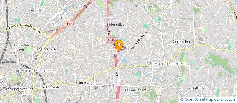 localisation de l'entreprise SCI PENY à MARSEILLE