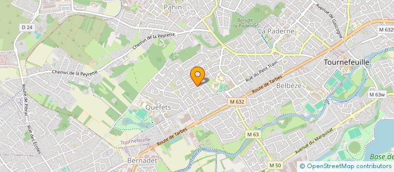 localisation de l'entreprise SCI PEON  TOURNEFEUILLE