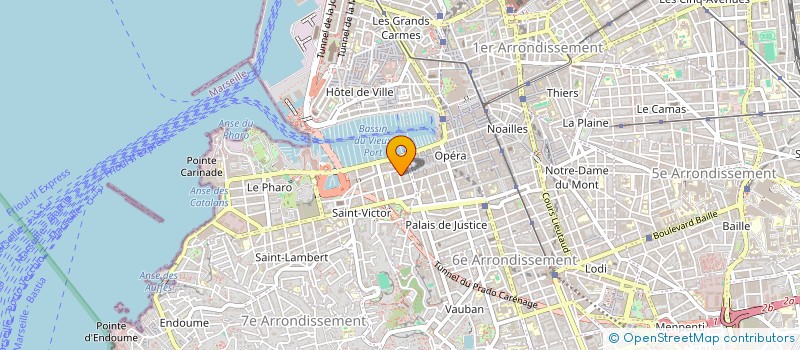 localisation de l'entreprise SCI PEOPLE à MARSEILLE