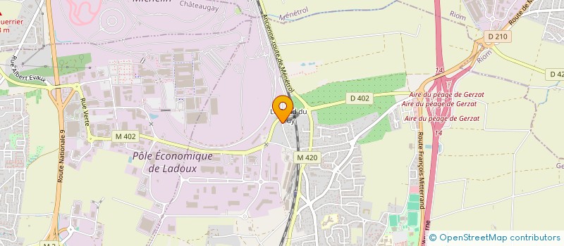 localisation de l'entreprise SCI PEP TAILLAT  GERZAT