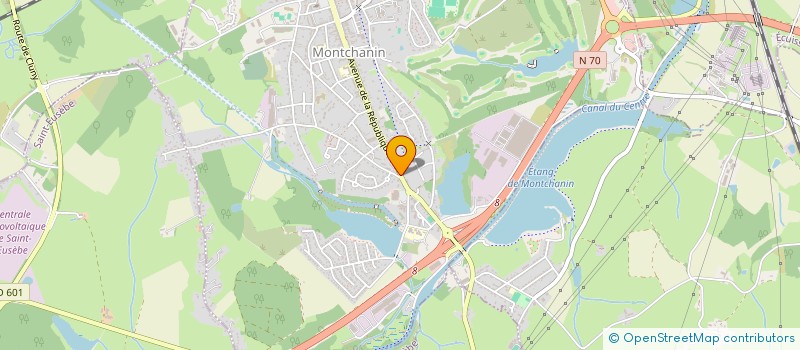 localisation de l'entreprise SCI PEPE  MONTCHANIN