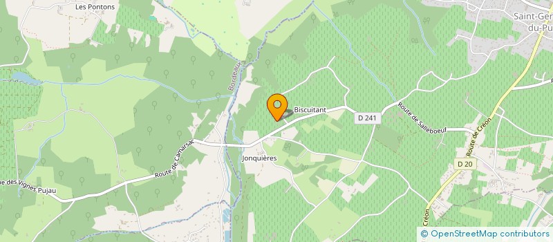 localisation de l'entreprise SCI PEPE  SAINT-GERMAIN-DU-PUCH