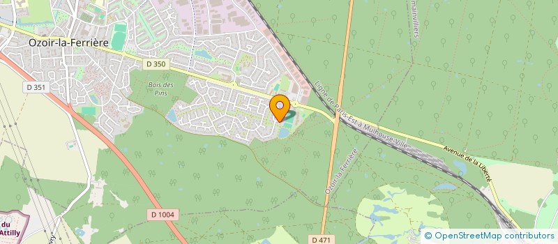 localisation de l'entreprise SCI PEPETE  OZOIR-LA-FERRIERE