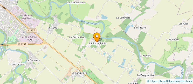localisation de l'entreprise SCI PEPIMMO à MONTAIGU-VENDEE