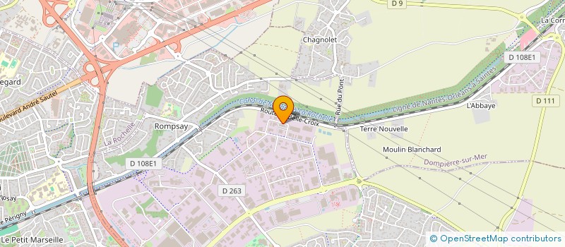 localisation de l'entreprise SCI PEPINO  PERIGNY