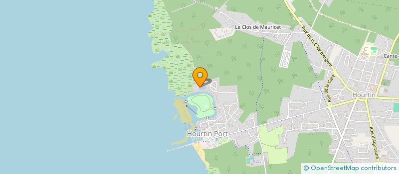 localisation de l'entreprise SCI PEPITA  HOURTIN