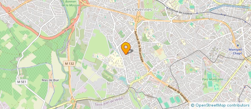 localisation de l'entreprise SCI PEPO MAYA à MONTPELLIER