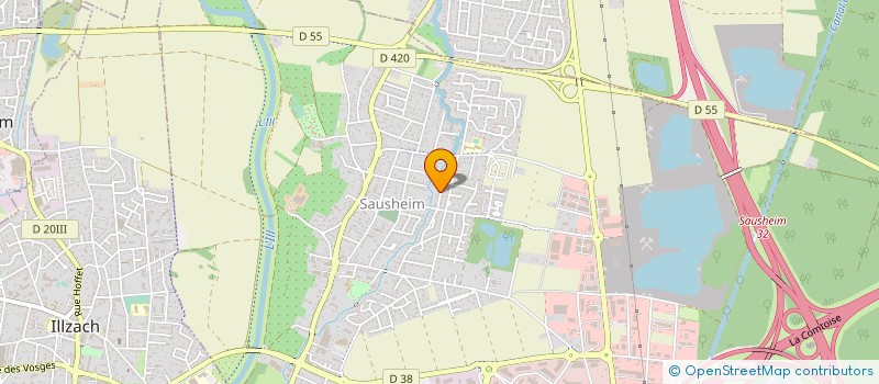 localisation de l'entreprise SCI PEPPINO I  BATTENHEIM