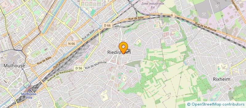 localisation de l'entreprise SCI PEPPONE  RIEDISHEIM