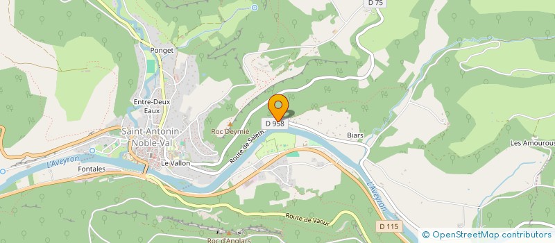 localisation de l'entreprise SCI PEPRI  SAINT-ANTONIN-NOBLE-VAL