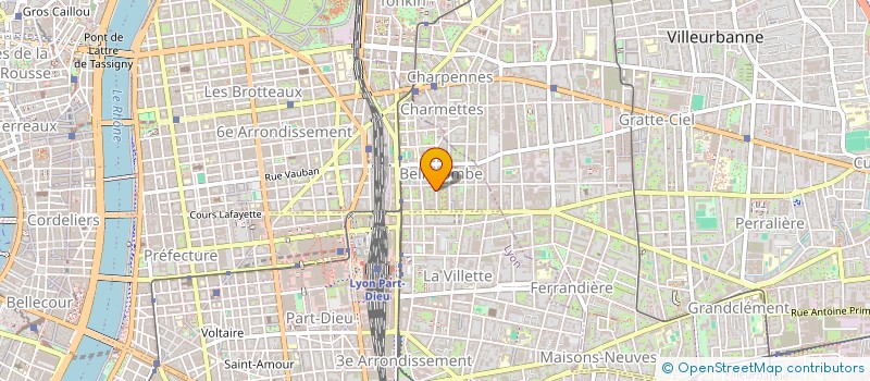 localisation de l'entreprise SCI PERA  LYON