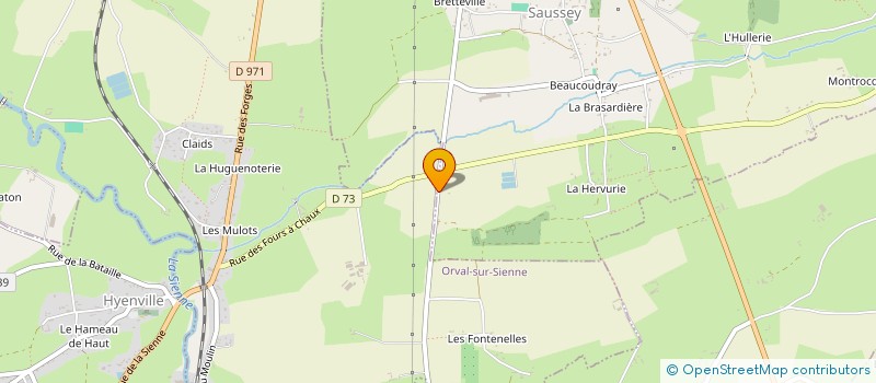 localisation de l'entreprise SCI PERA  SAUSSEY