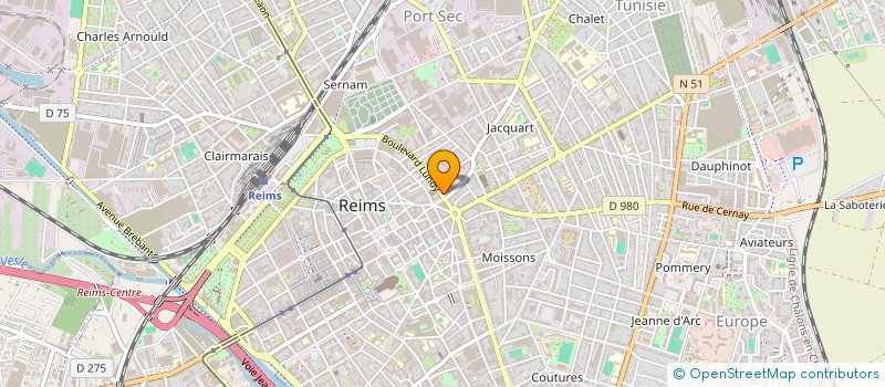 localisation de l'entreprise SCI PERADDO  LA ROCHELLE