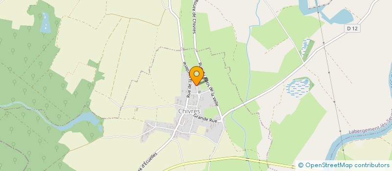 localisation de l'entreprise SCI PERAGALICE  LABERGEMENT-LES-SEURRE