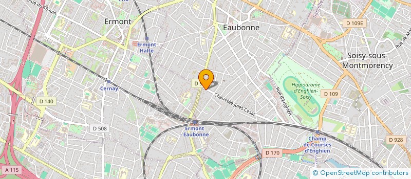 localisation de l'entreprise SCI PERARD MARTEL à EAUBONNE