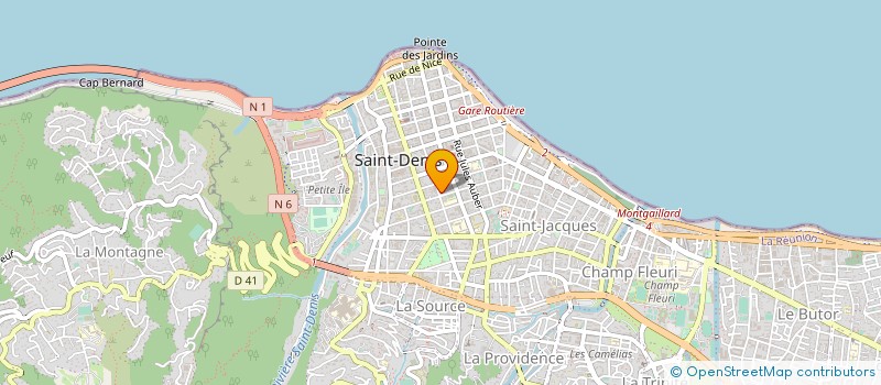 localisation de l'entreprise SCI PERCALE à SAINT-DENIS