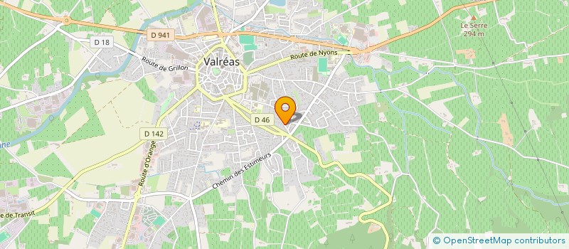 localisation de l'entreprise SCI PERCELINE à VALREAS