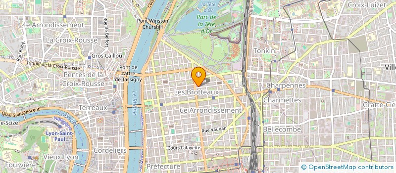 localisation de l'entreprise SCI PERCEVAL  LYON