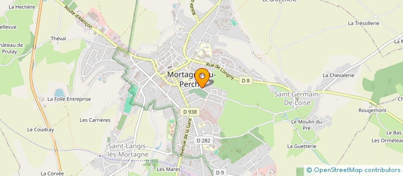 localisation de l'entreprise SCI PERCHE à MORTAGNE-AU-PERCHE